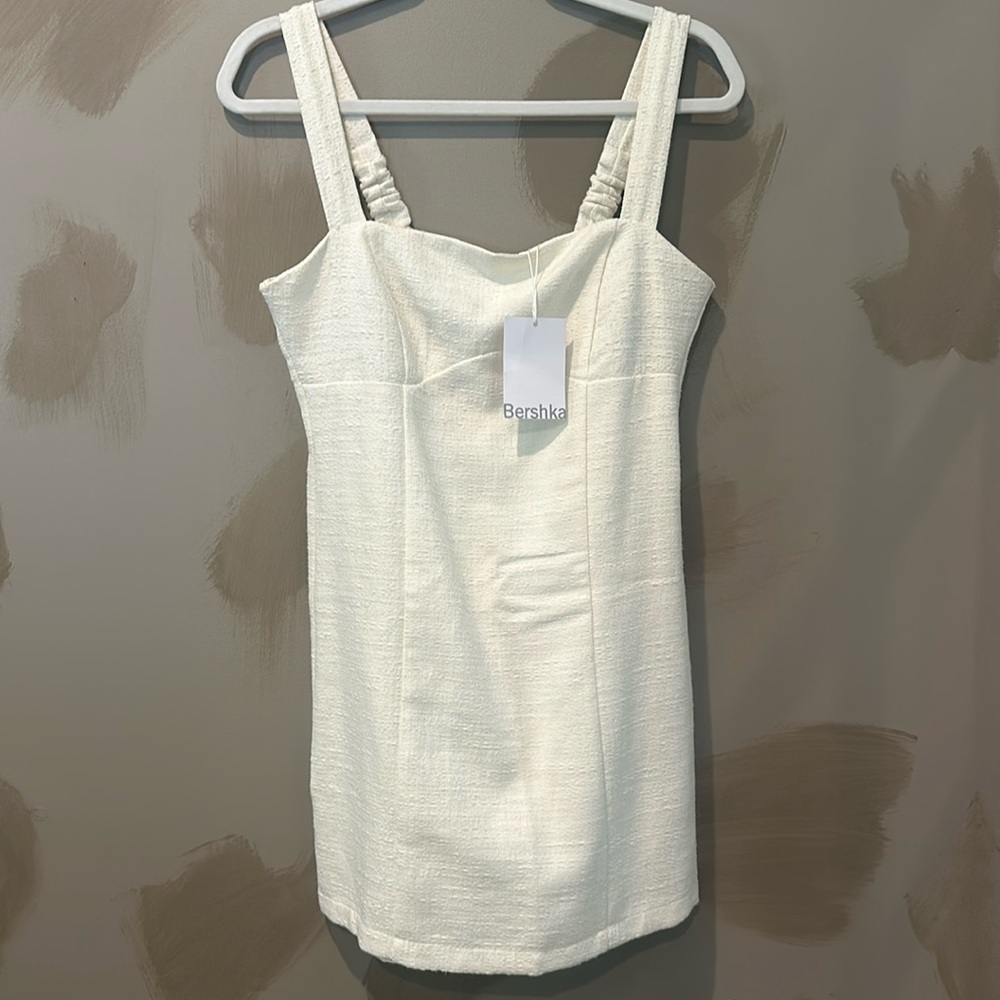 NWT Bershka Twill lined Romper Short Mini US L but fits more like a 6